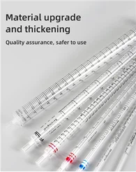 Най-висококачествена лабораторна серологична пипета от 10 ml